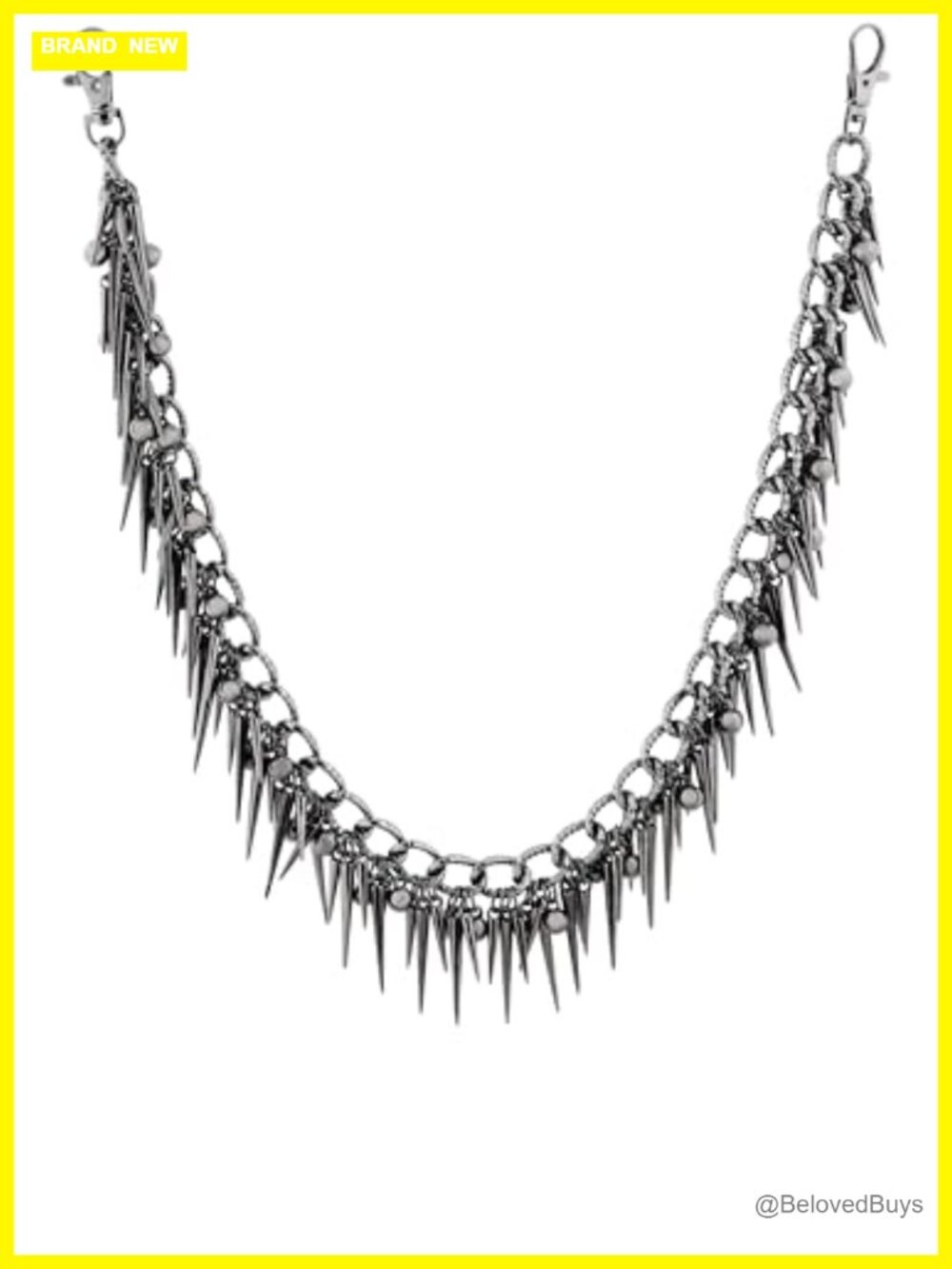 Spike Rivet Pants Chain Wallet Belt Chain Goth Punk Grunge Emo Accessory